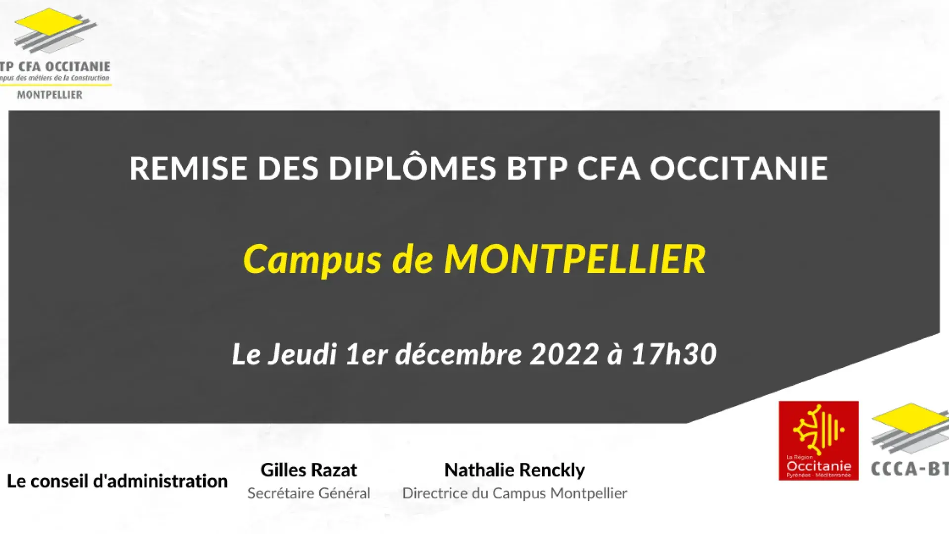 Actualités BTP CFA Occitanie