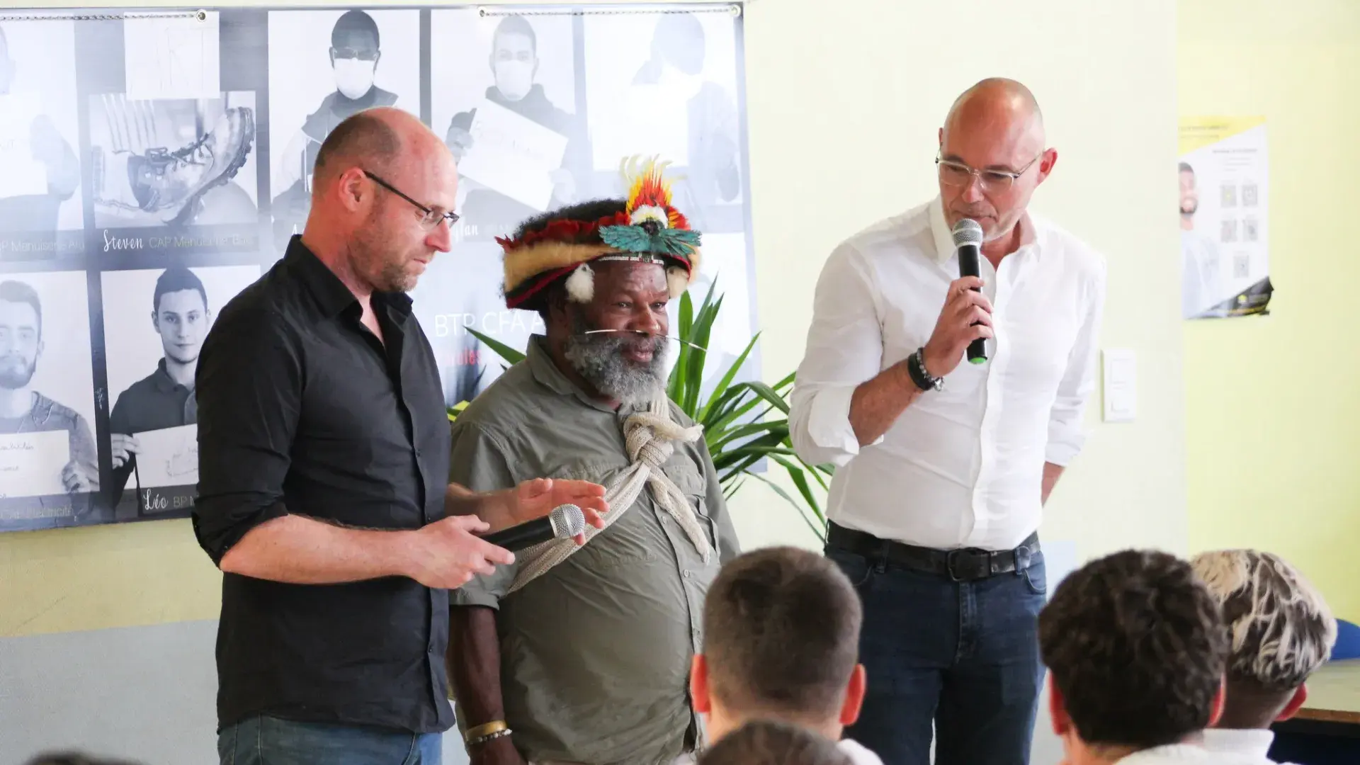 RENCONTRE AVEC LE CHEF PAPOU