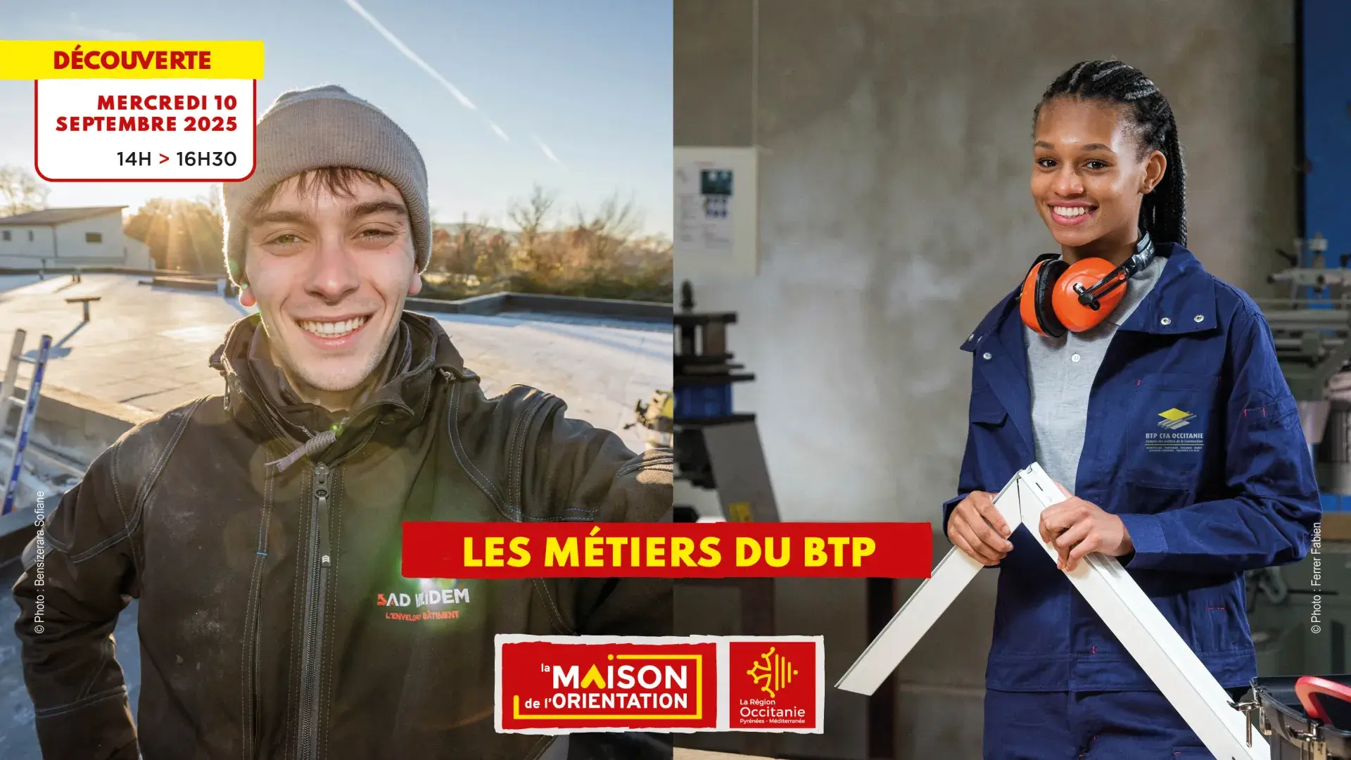 Les métiers du BTP