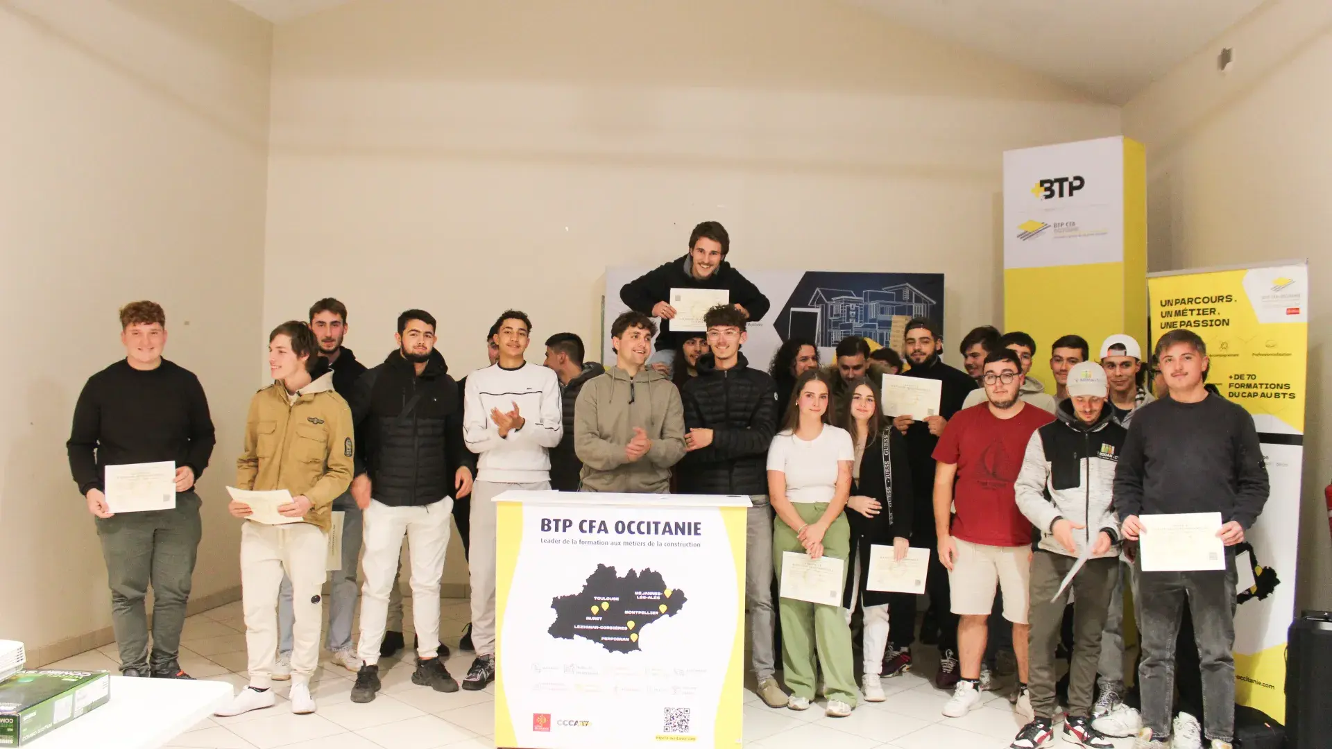 Cérémonie de remise des diplômes