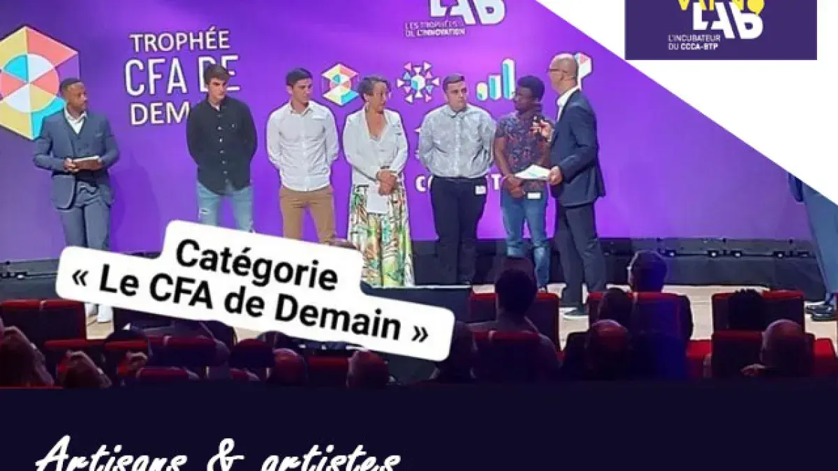 Trophée de l'Innovation Winlab - BTP CFA OCCITANIE - Campus de Méjannes-Les-Alès