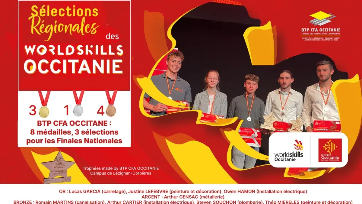 worldskills France 2023 BTP CFA Occitanie