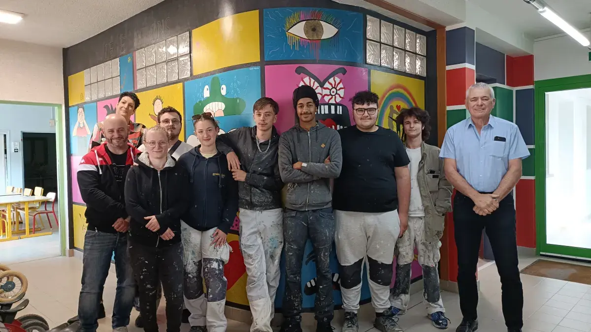 FRESQUE ECOLE PRIMAIRE