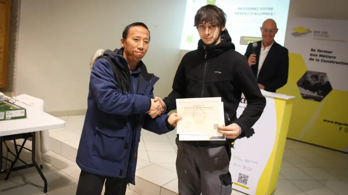 Cérémonie de remise des diplômes