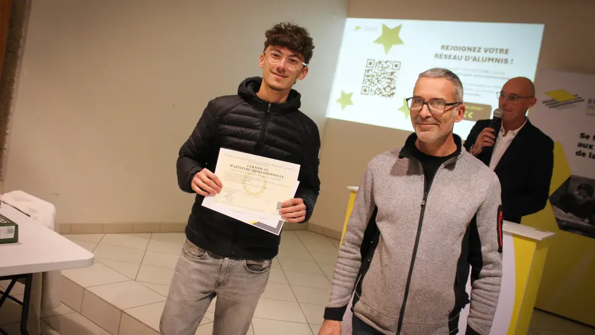 Cérémonie de remise des diplômes