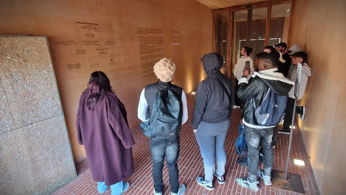 Visite camp de rivesaltes