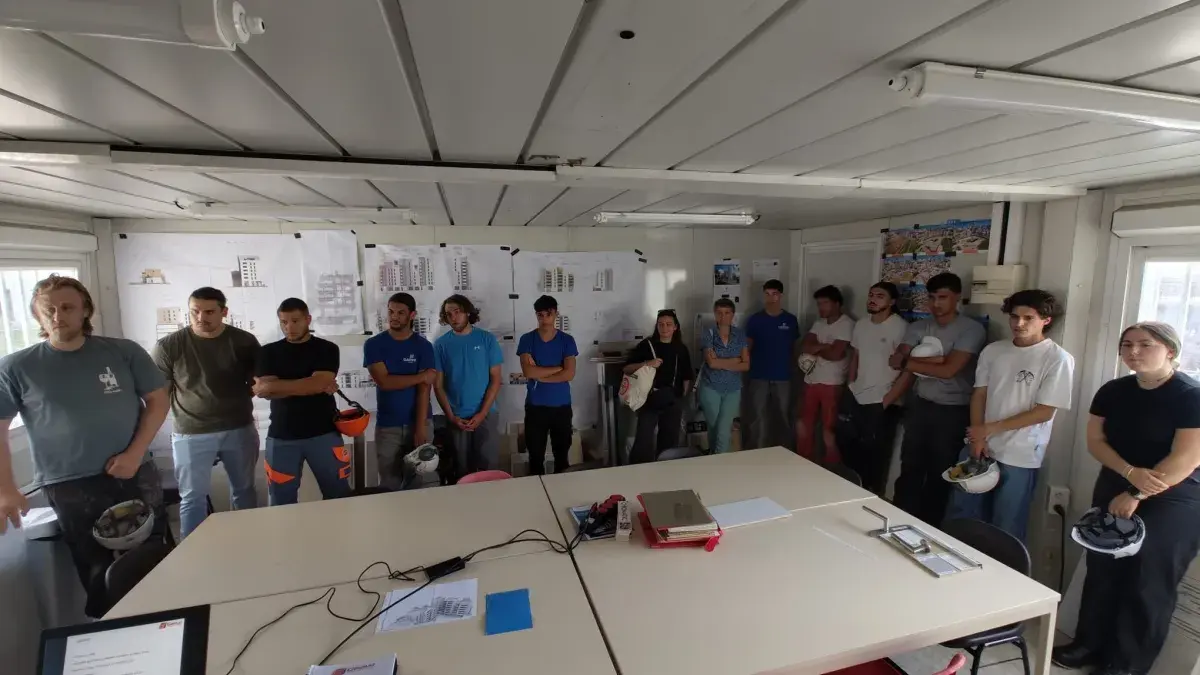 Visite chantier société GIRAUD