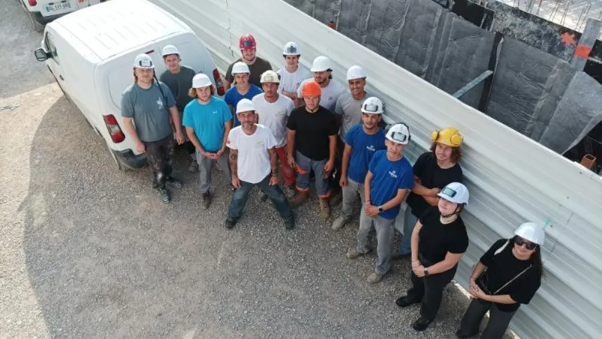 Visite chantier société GIRAUD