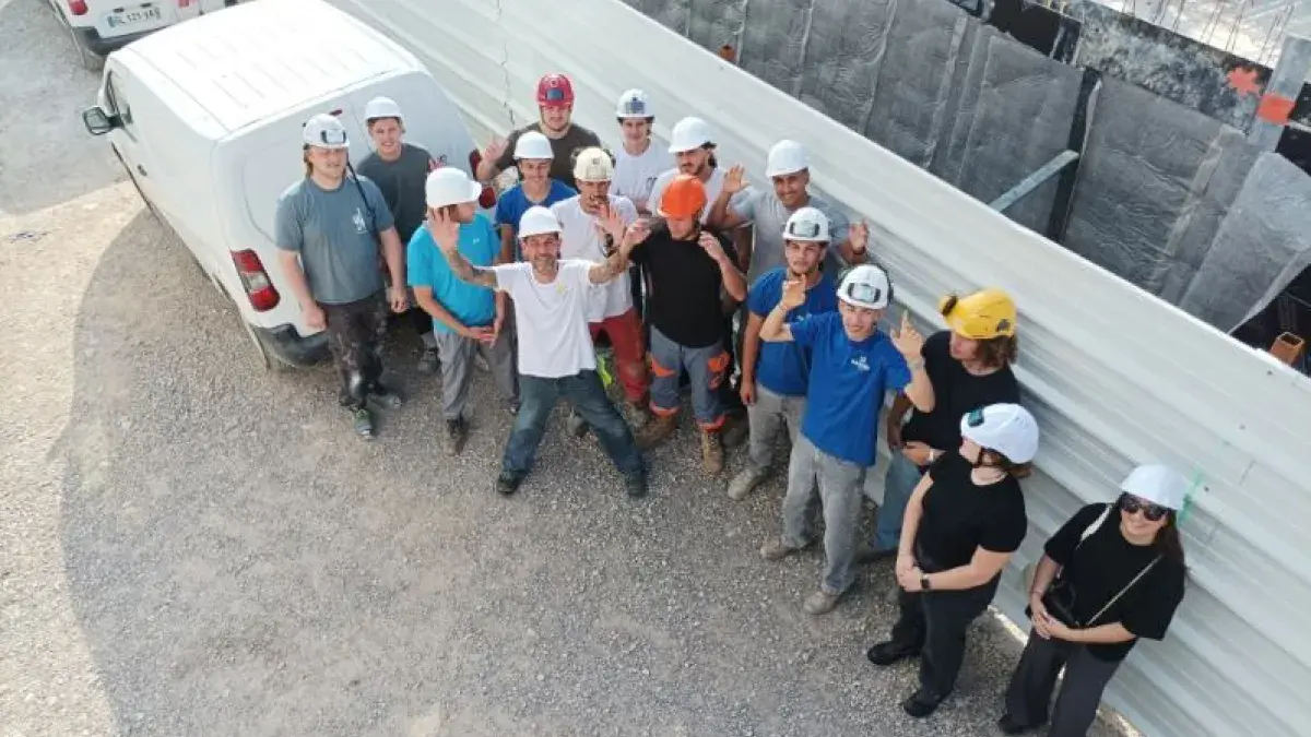 Visite chantier société GIRAUD