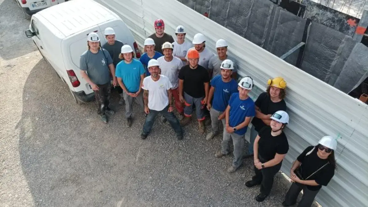 Visite chantier société GIRAUD
