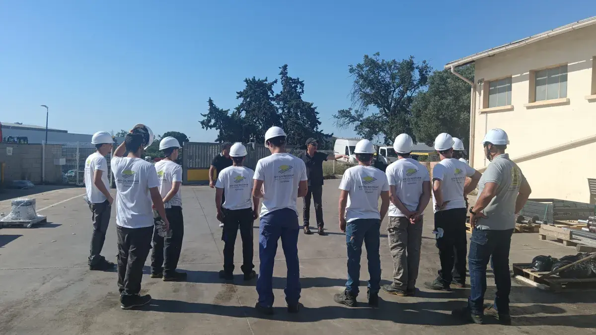 Mise en peinture portes - Sapeurs-Pompiers SDIS 66
