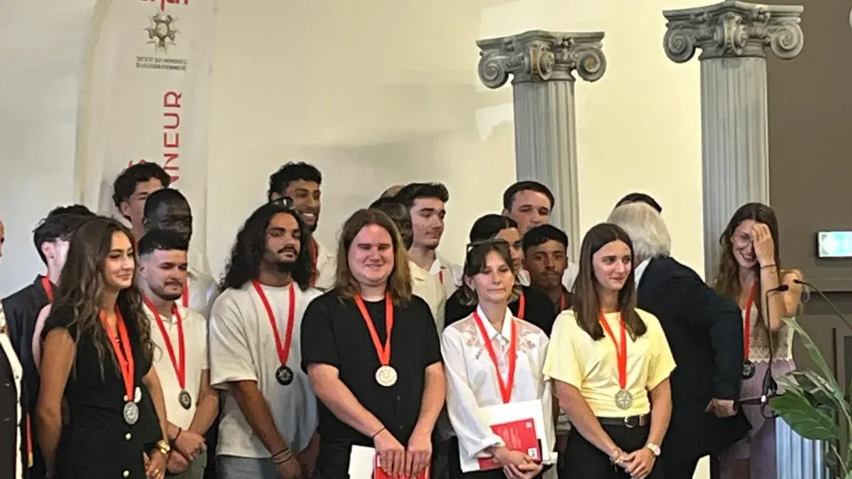 Nos apprentis à l'honneur