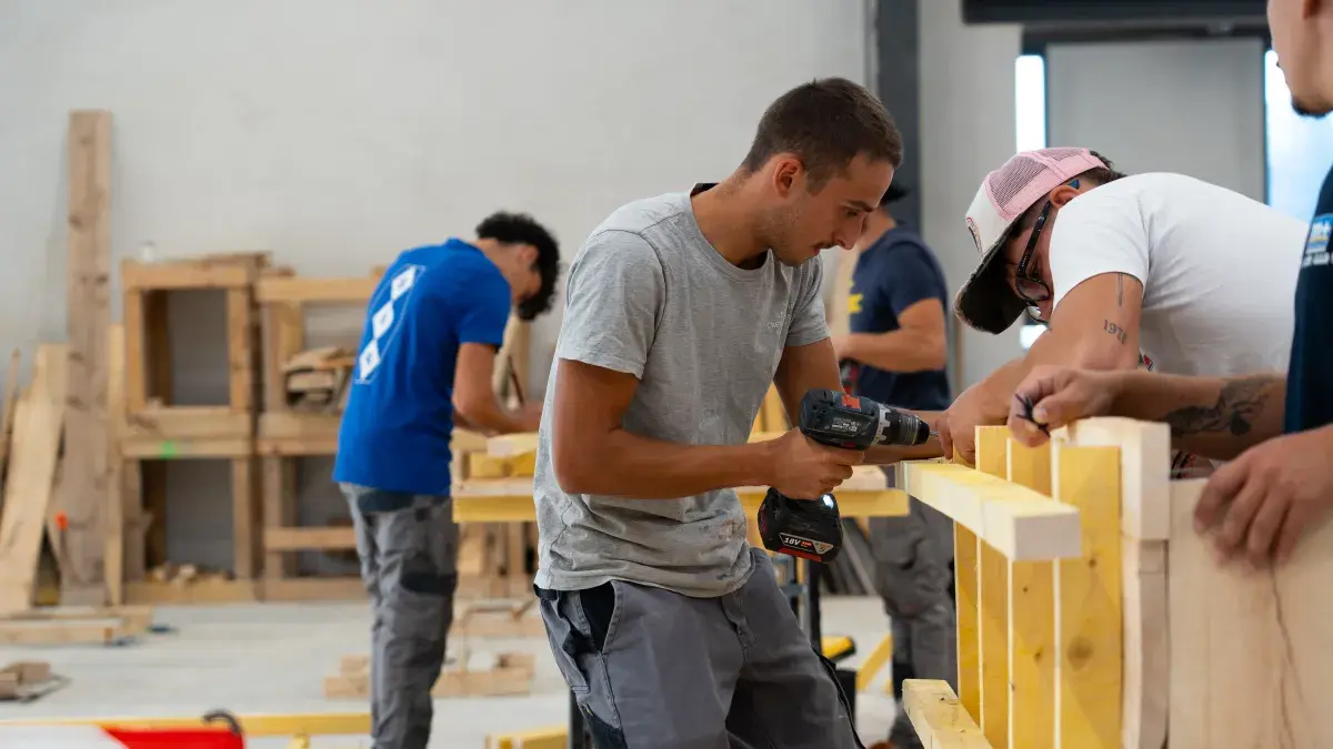Atelier maçonnerie