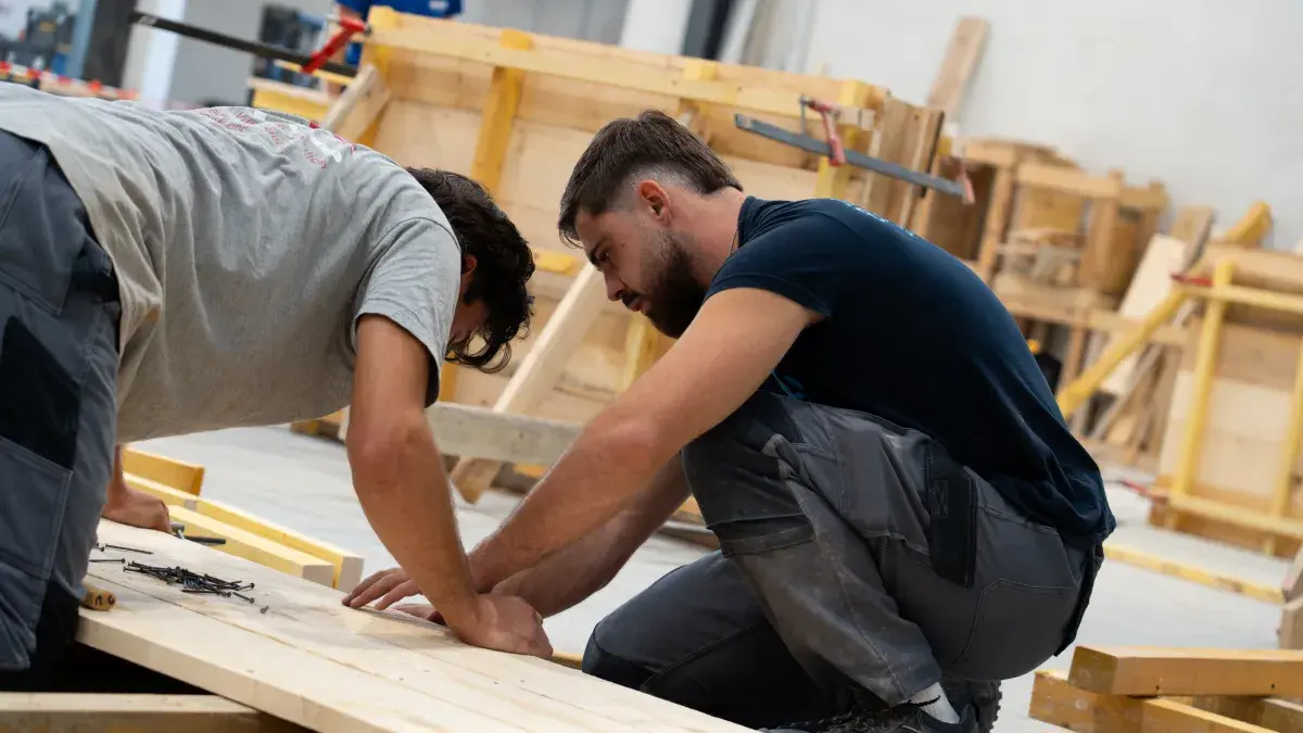 Atelier maçonnerie