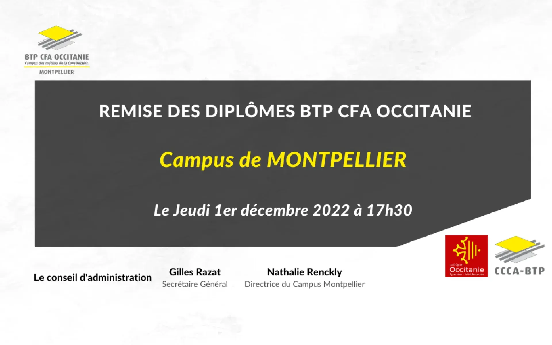 Actualités BTP CFA Occitanie