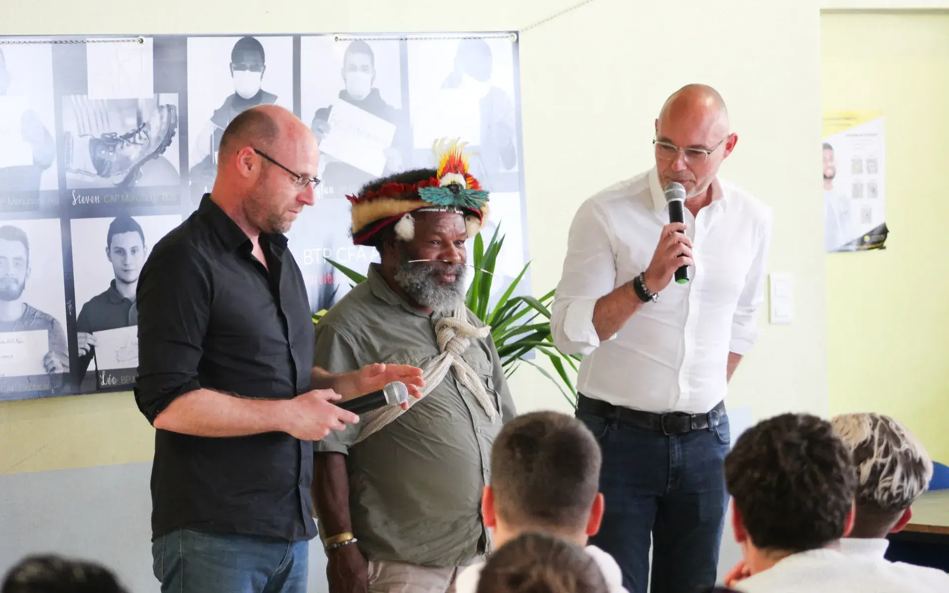 RENCONTRE AVEC LE CHEF PAPOU