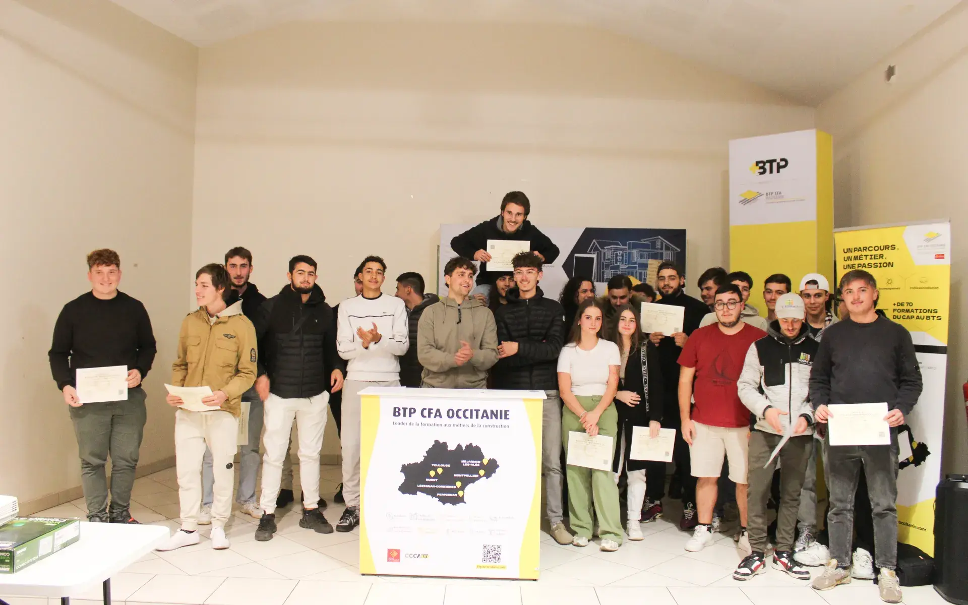 Cérémonie de remise des diplômes