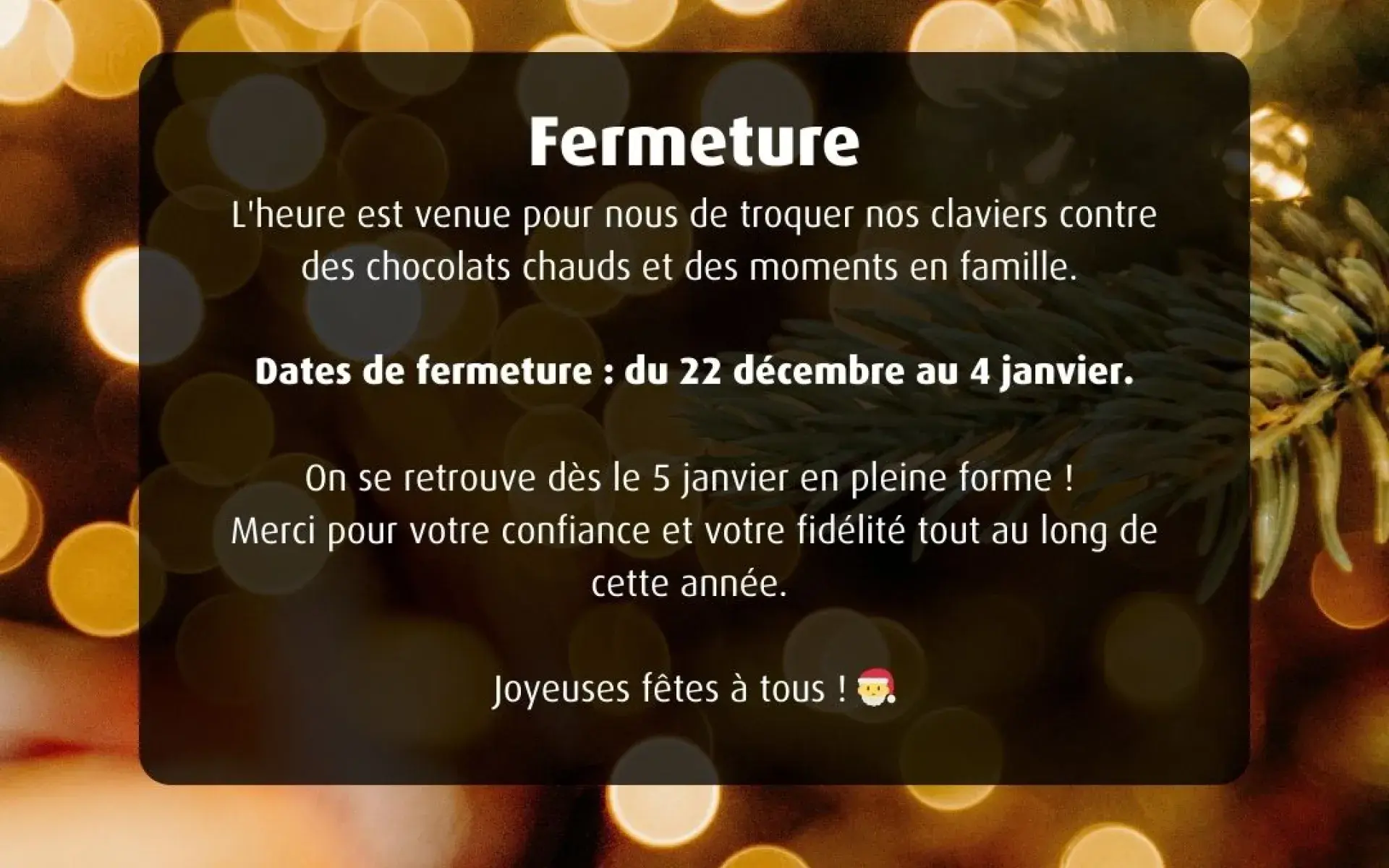 Fermeture