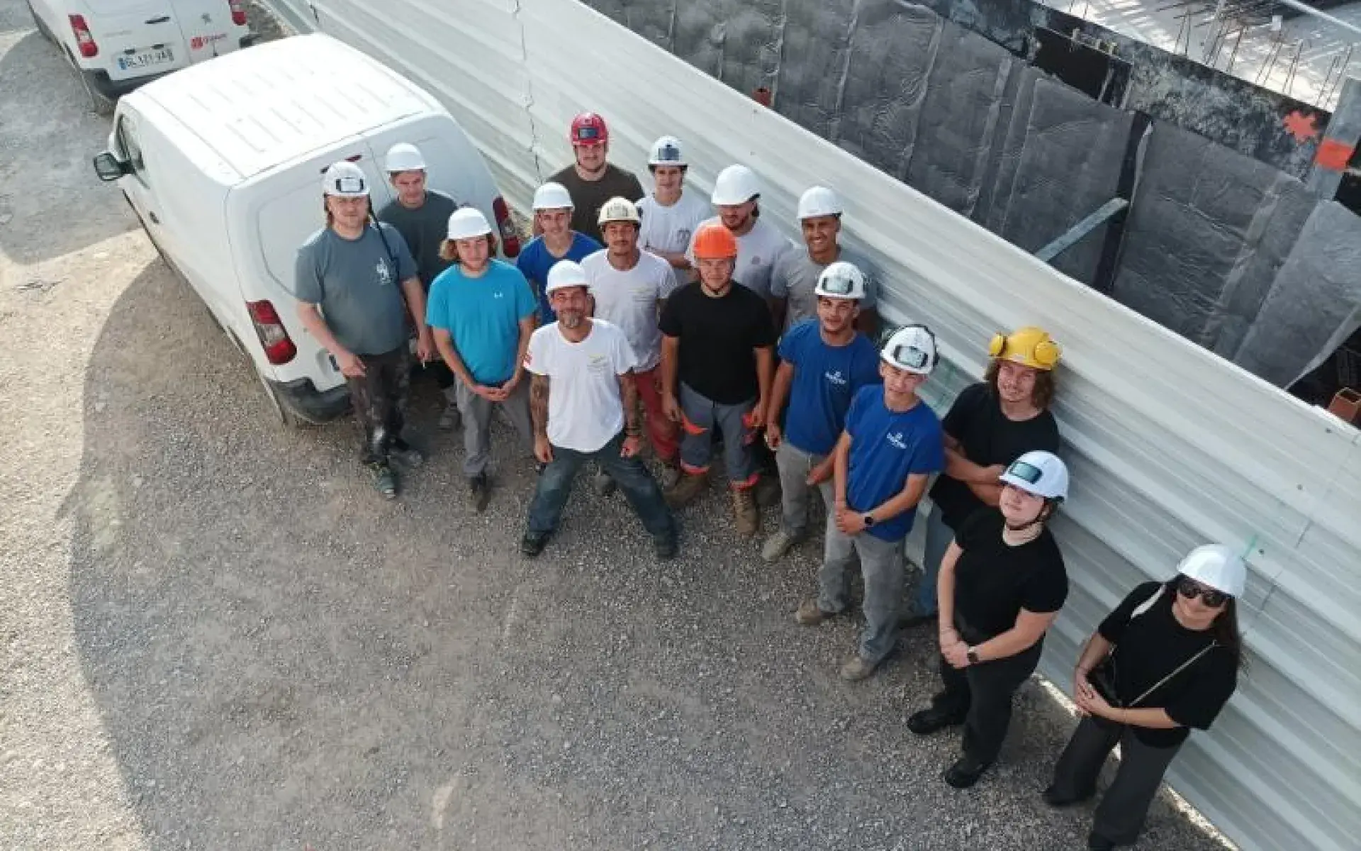 Visite chantier société GIRAUD